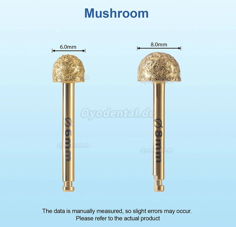 6-teiliges Dental Sinuslift Bohrer Set Externer Sinuslift Diamantbeschichtet